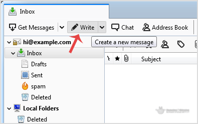 How To Send Email Using Mozilla Thunderbird Knowledgebase Domains4bitcoins Com How To Send Email Using Mozilla Thunderbird Knowledgebase Domains4bitcoins Com
